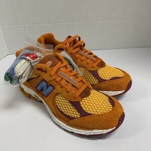 New Balance 2002R Salehe Bembury Peace Be The Journey ML2002R1 Size 10.5 Orange